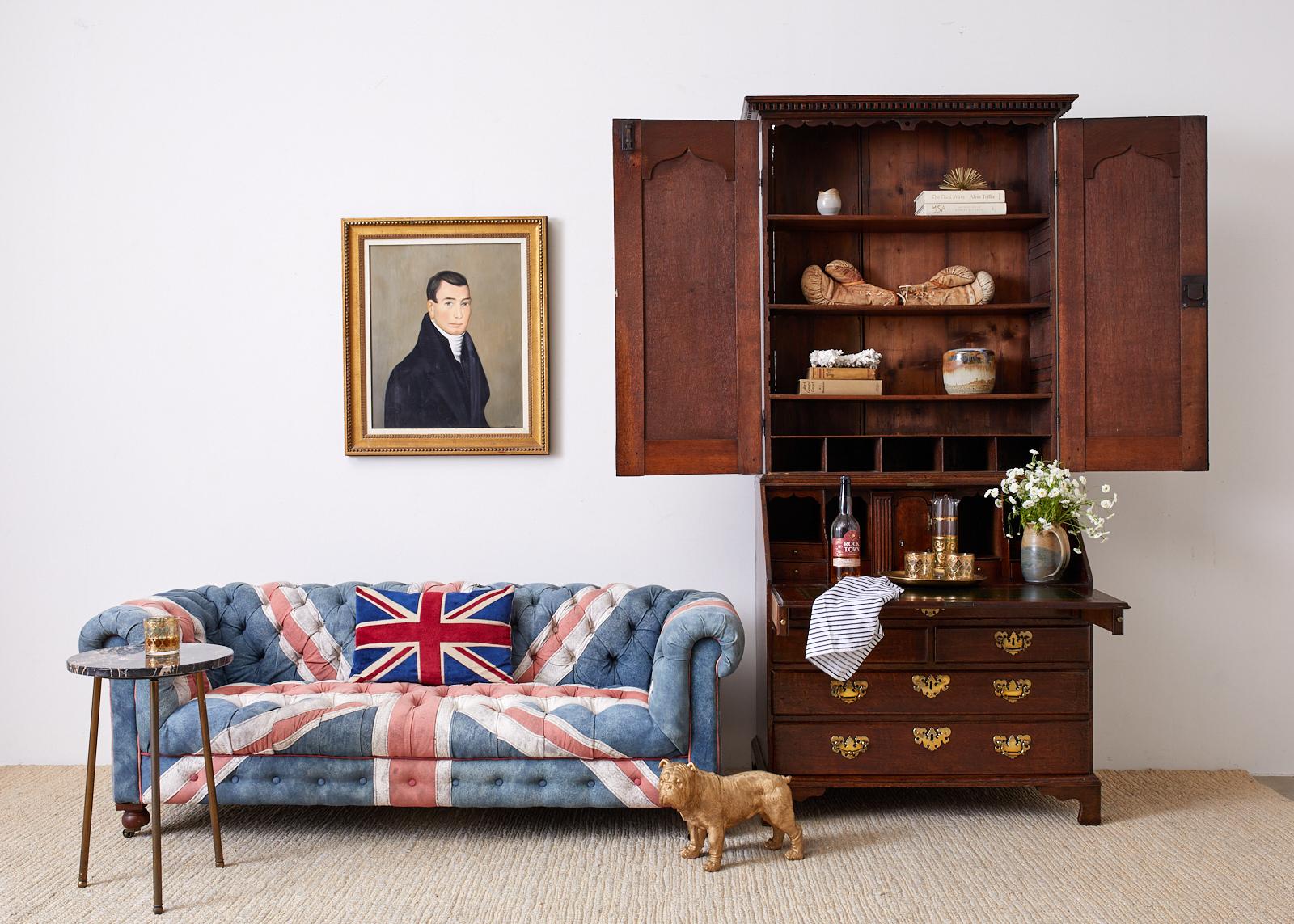 Timothy Oulton Design Union Jack Tufted Chesterfield Sofa 2