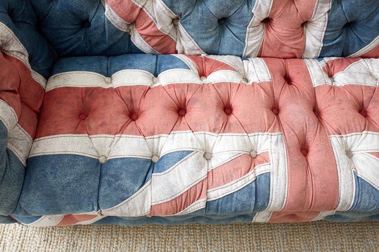Timothy Oulton Design Union Jack Tufted Chesterfield Sofa at 1stDibs
