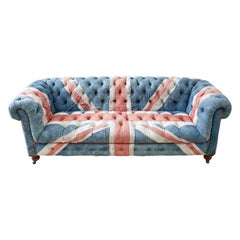 Timothy Oulton Design Union Jack Tufted Chesterfield Sofa