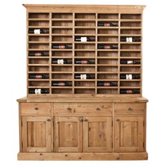 Timothy Oulton Design English Salvaged Wood Vintners Hutch Cabinet
