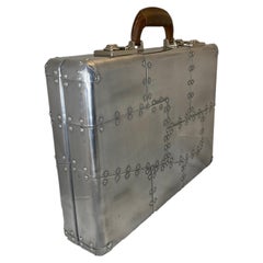 Timothy Oulton Raleigh Spitfire Aluminium Briefcase