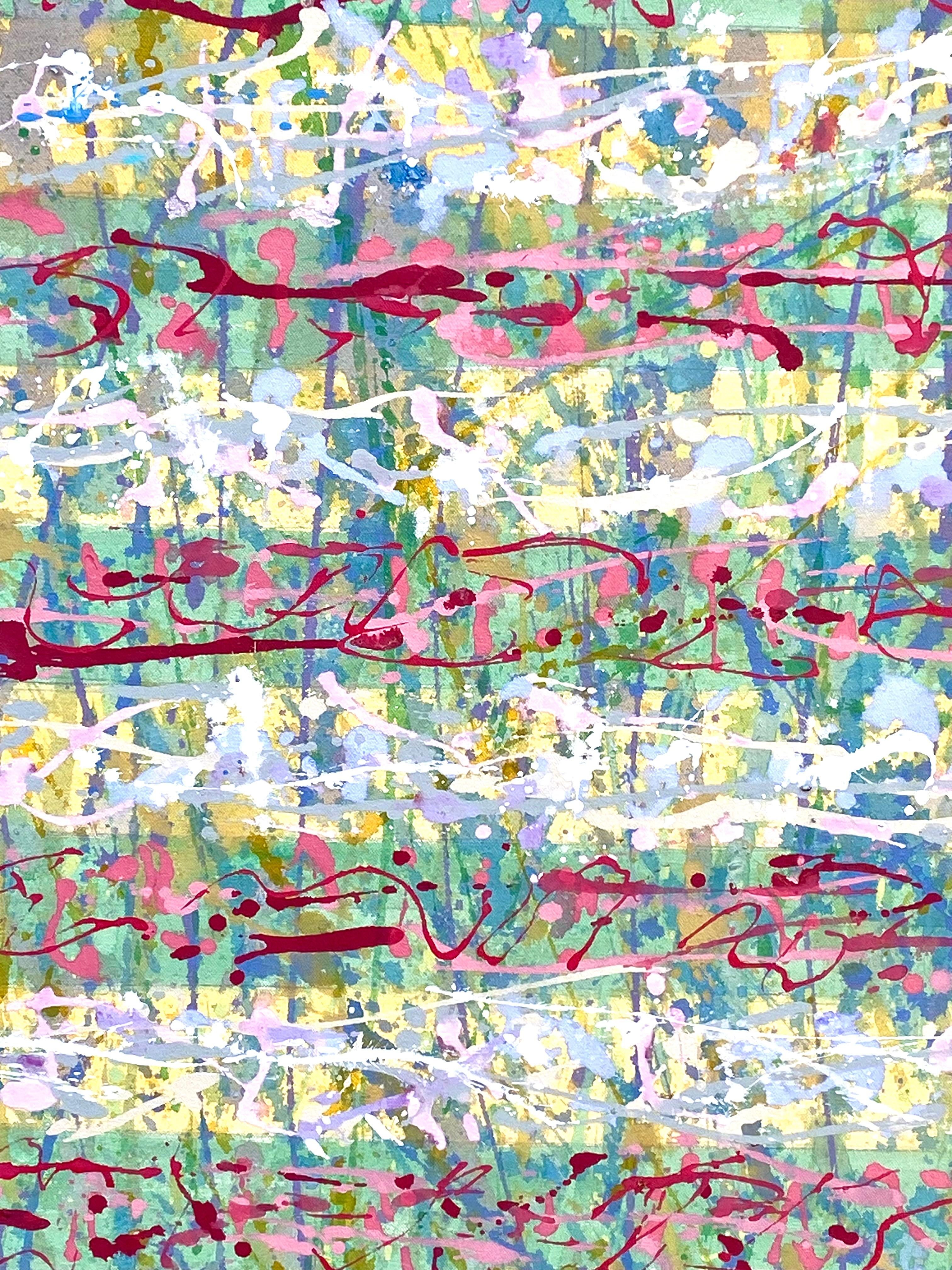 Quadro originale a tecnica mista su tela dell'artista di Hamptons, Timothy Roepe.  Composto da inchiostri d'archivio e pittura acrilica su tela. Firmato in basso a destra e datato 2022 dall'artista. Le condizioni sono eccellenti.  Intitolato