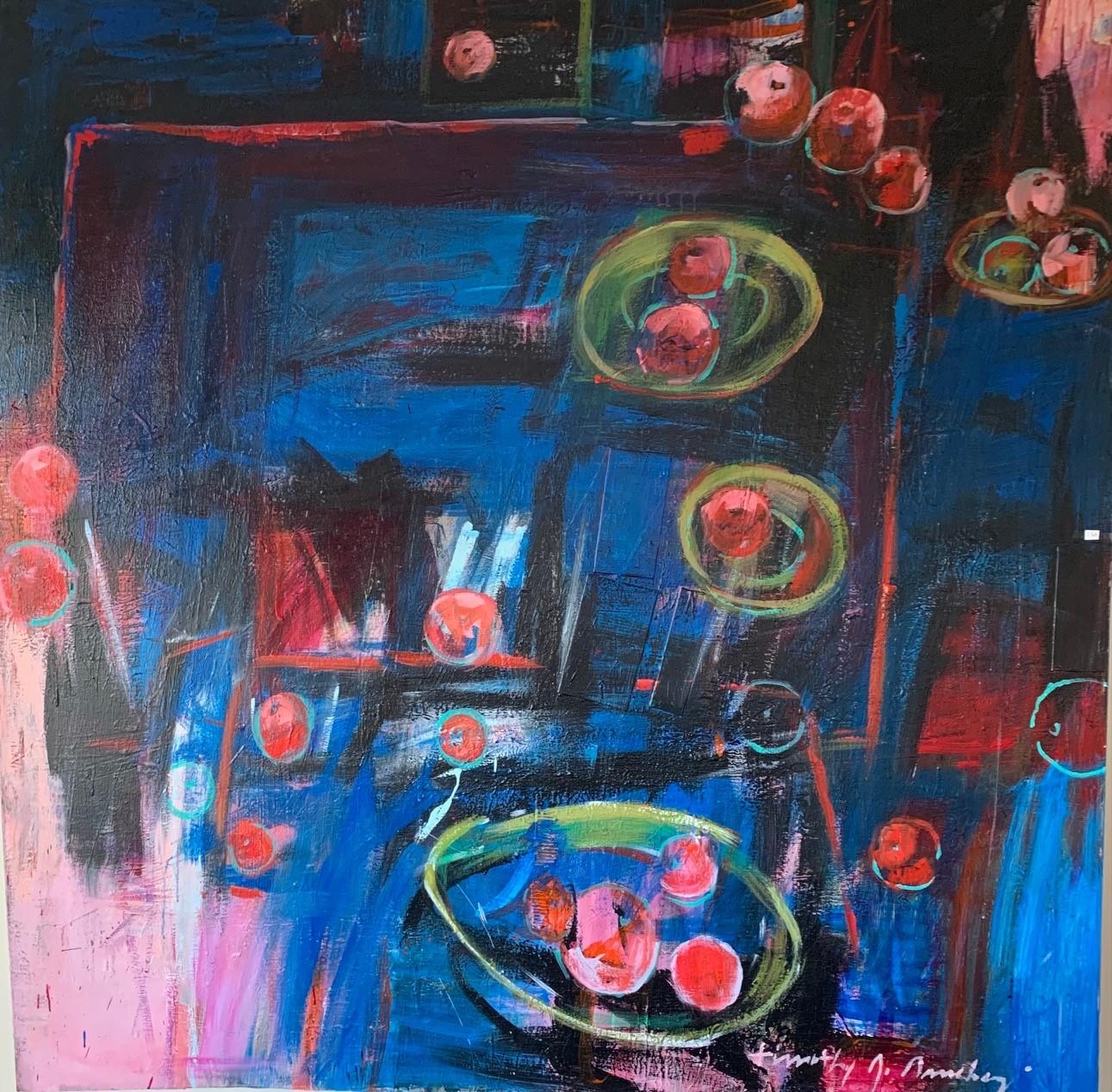 Timothy Sanchez Abstract Painting - Multiple Still Life 80 X 80