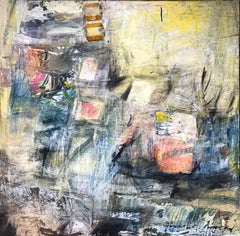 Timothy J. Sanchez Pittura a tecnica mista espressionista astratta