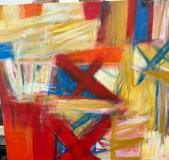 Two Red X  56 X 64