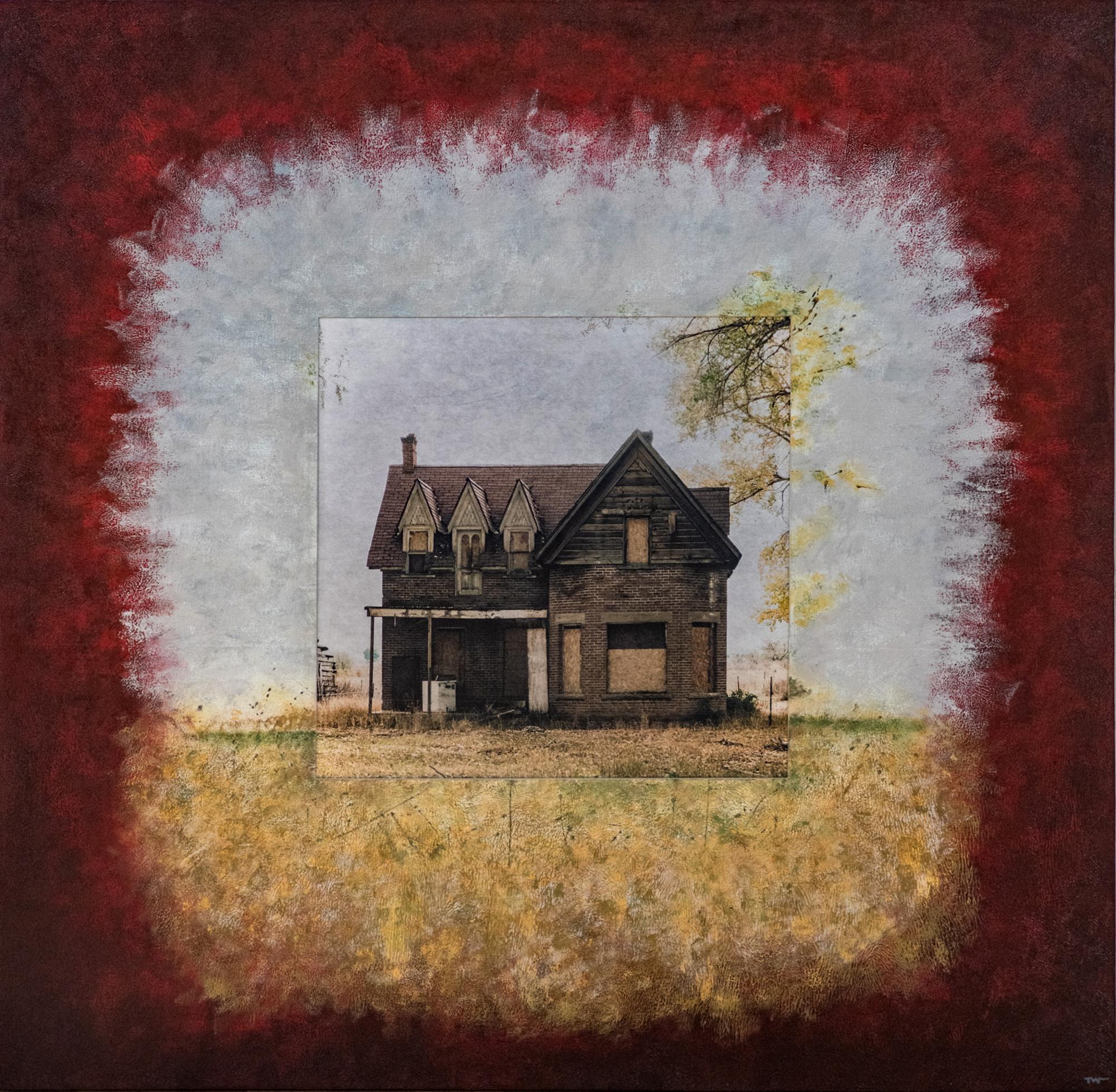 The House At The End Of The Lane - Mixed Media Art by Timothy White