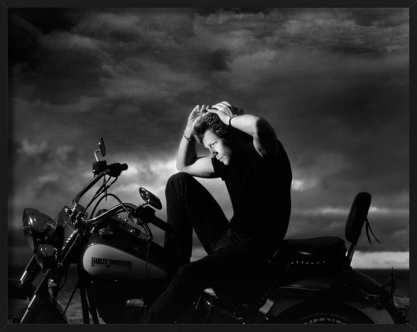 Bon Art - Coucher de soleil à moto, Photographie Fine Art en vente 3