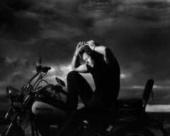 Bon Art - Coucher de soleil à moto, Photographie Fine Art