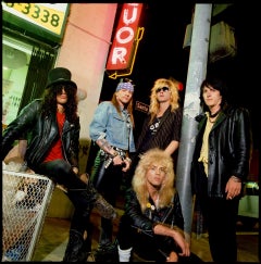 "Guns N' Roses" Signed AP by Timothy White Photography Art Axl Slash Photograph