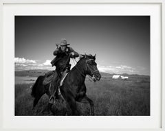 Harrison Ford, Cowboy, black and white, Limited Edition, Fine Art Print, 1988