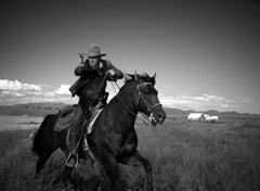 Harrison Ford, Cowboy, black and white, Limited Edition, Fine Art Print, 1988
