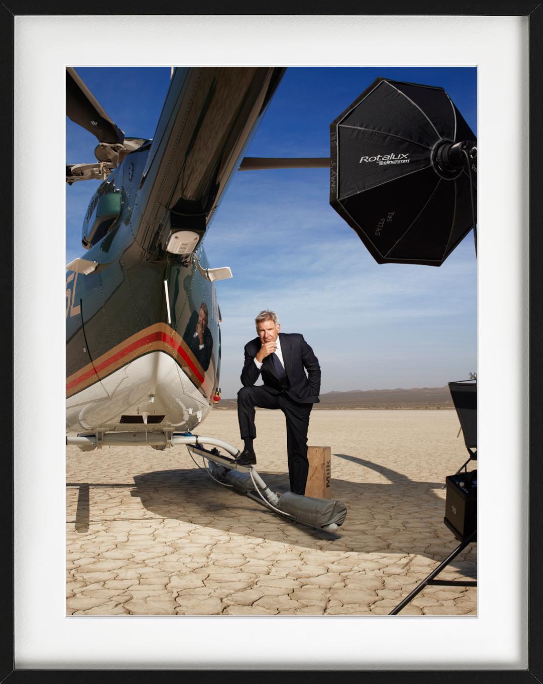 Harrison Ford, Helicopter desert, Fine Art Photography For Sale 1