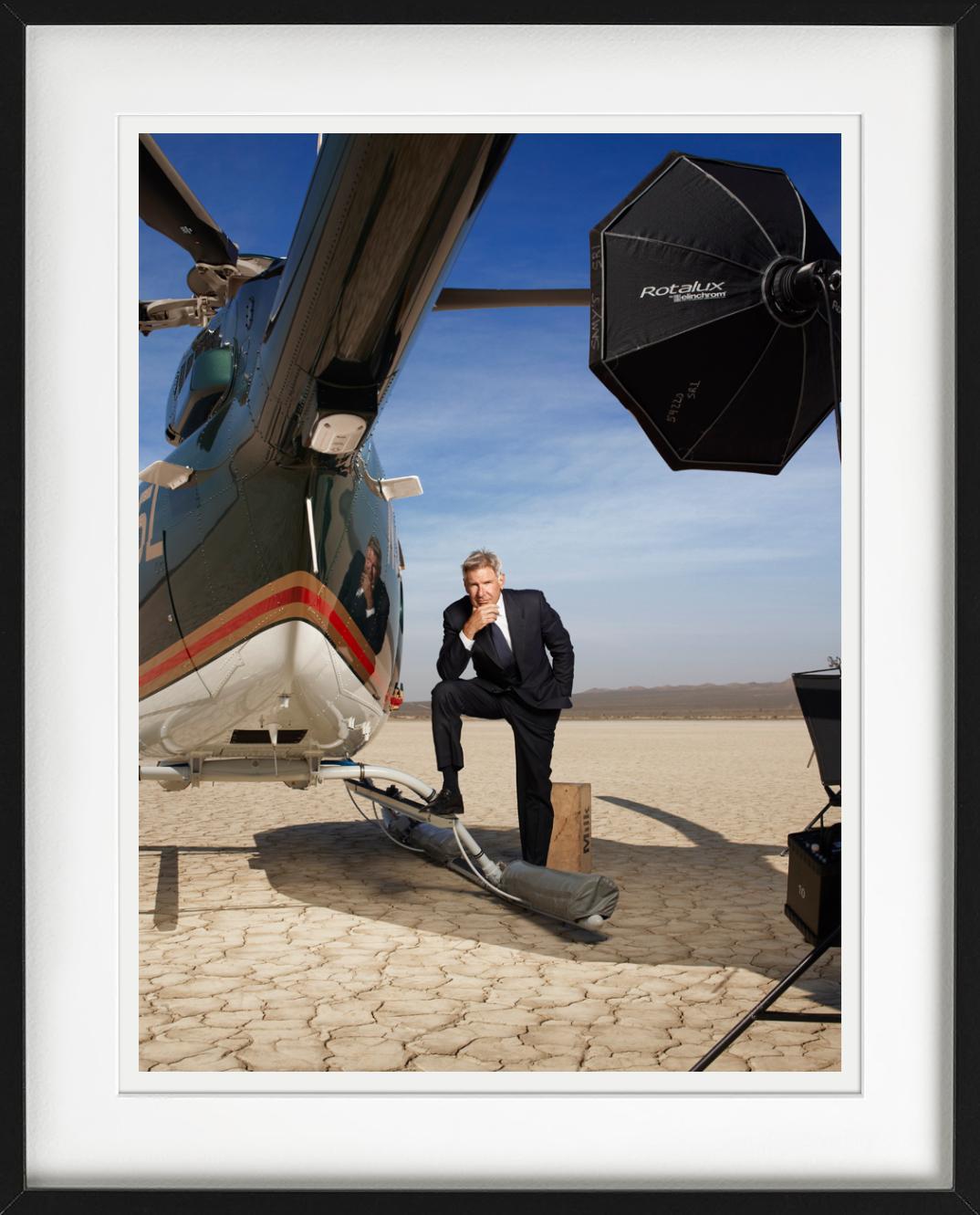 Harrison Ford, Helicopter desert, Fine Art Photography For Sale 2