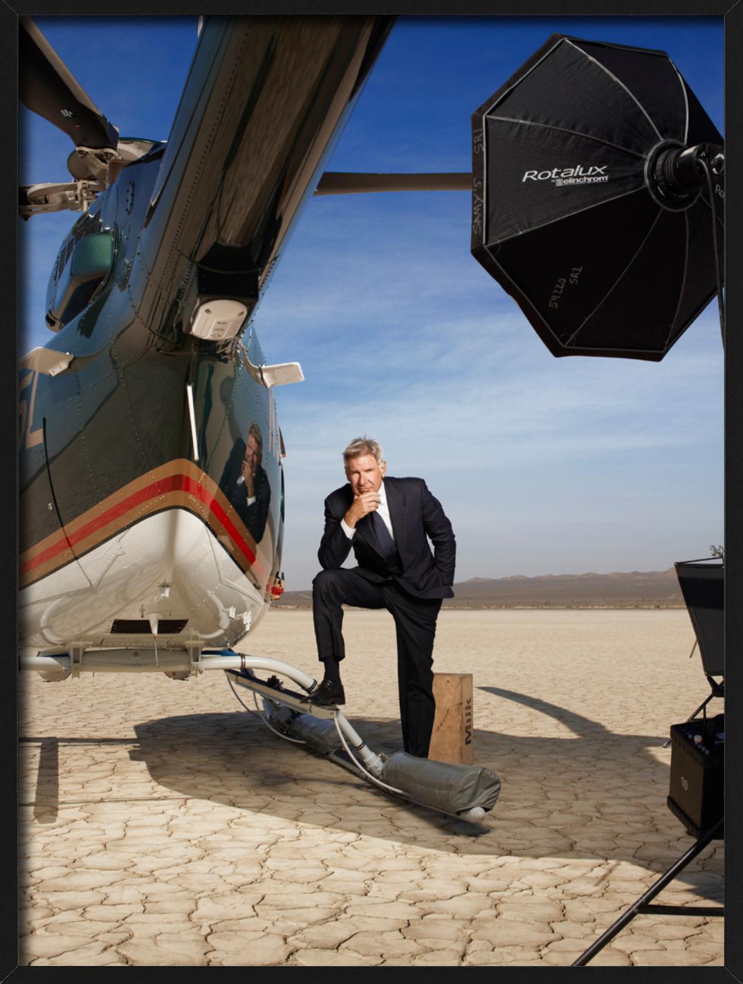 Harrison Ford, Helicopter desert, Fine Art Photography For Sale 3