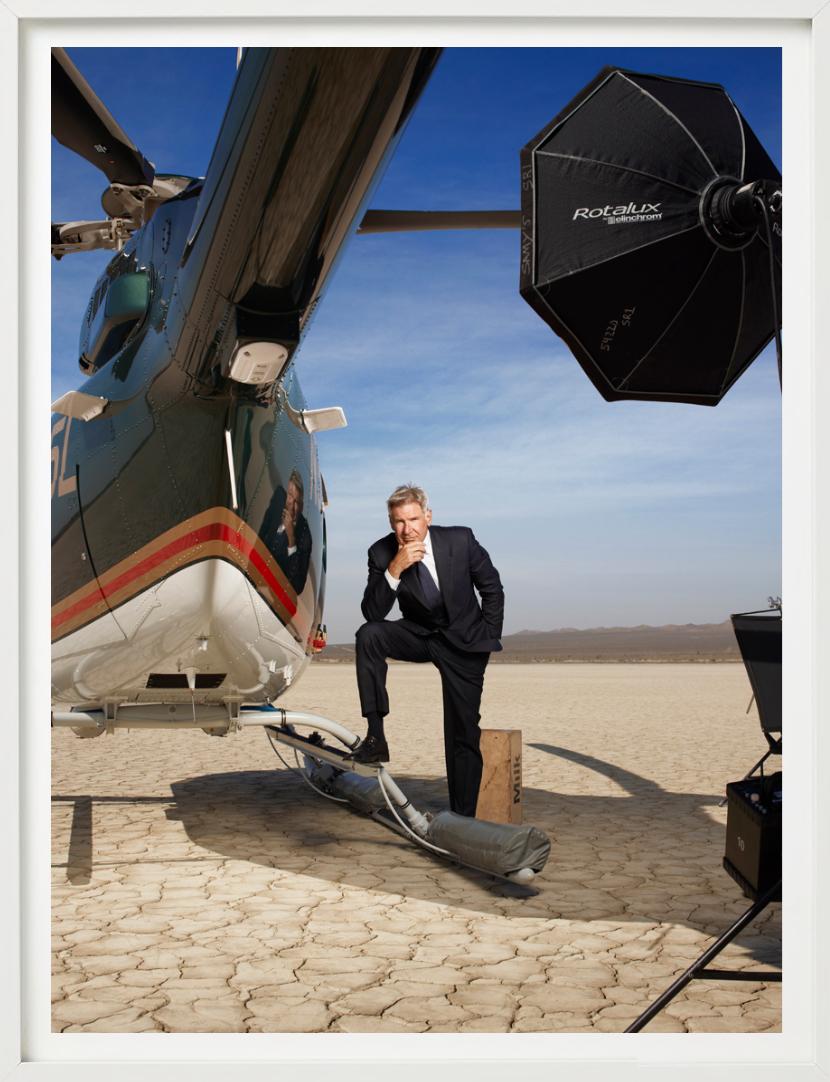 Harrison Ford, Helicopter desert, Fine Art Photography For Sale 4