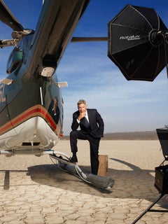 Harrison Ford, Helicopter desert, Fine Art Photography
