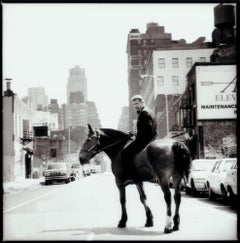 Harrison Ford, Horseback, black and white, Limited Edition, Fine Art Print, 1988