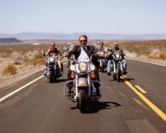 Harrison Ford - Moto, photographie d'art