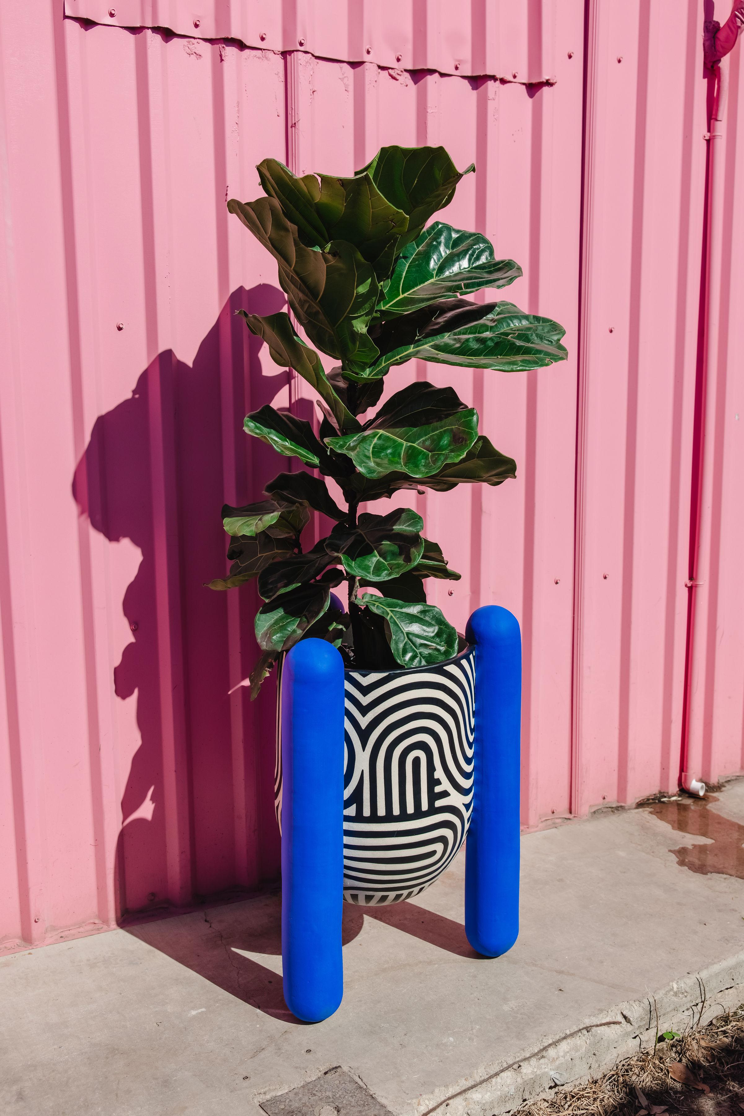 Porcelain Timpani Planter Large by Sunshine Thacker