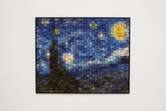 The Starry Night #4 - Contemporary reproduction of painting by Vincent van Gogh