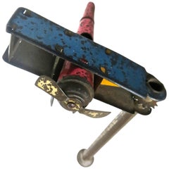 Tin Penny Toy Bi-Plane Horn, Germany, circa 1910