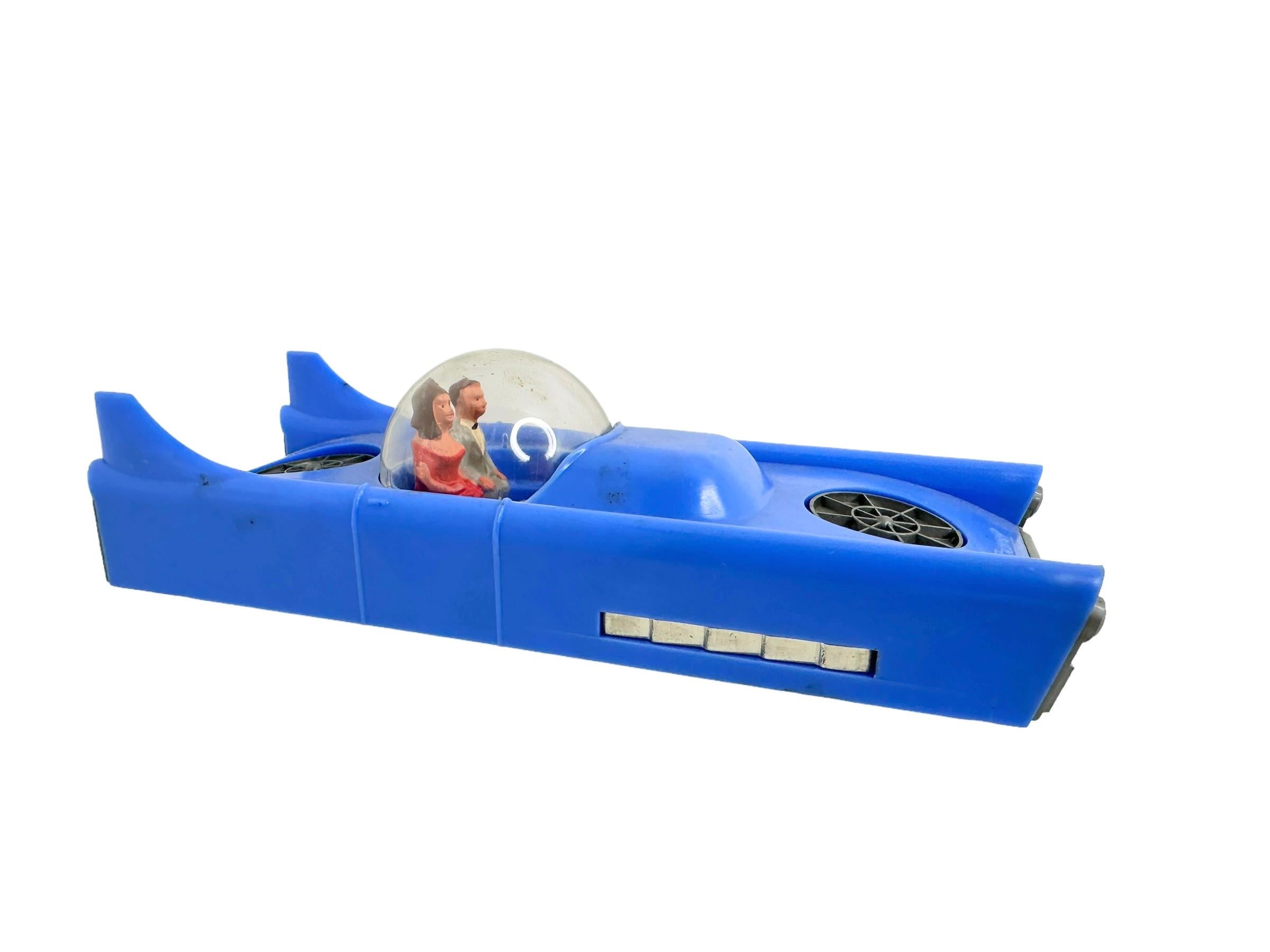 Gorgeous vintage sheet metal and plastic Toy car. Operated by a friction engine. In very good condition, with Aging in a few spots but is still a great collectible.
A beautiful decorative item for display. Made in the former GDR German Democratic