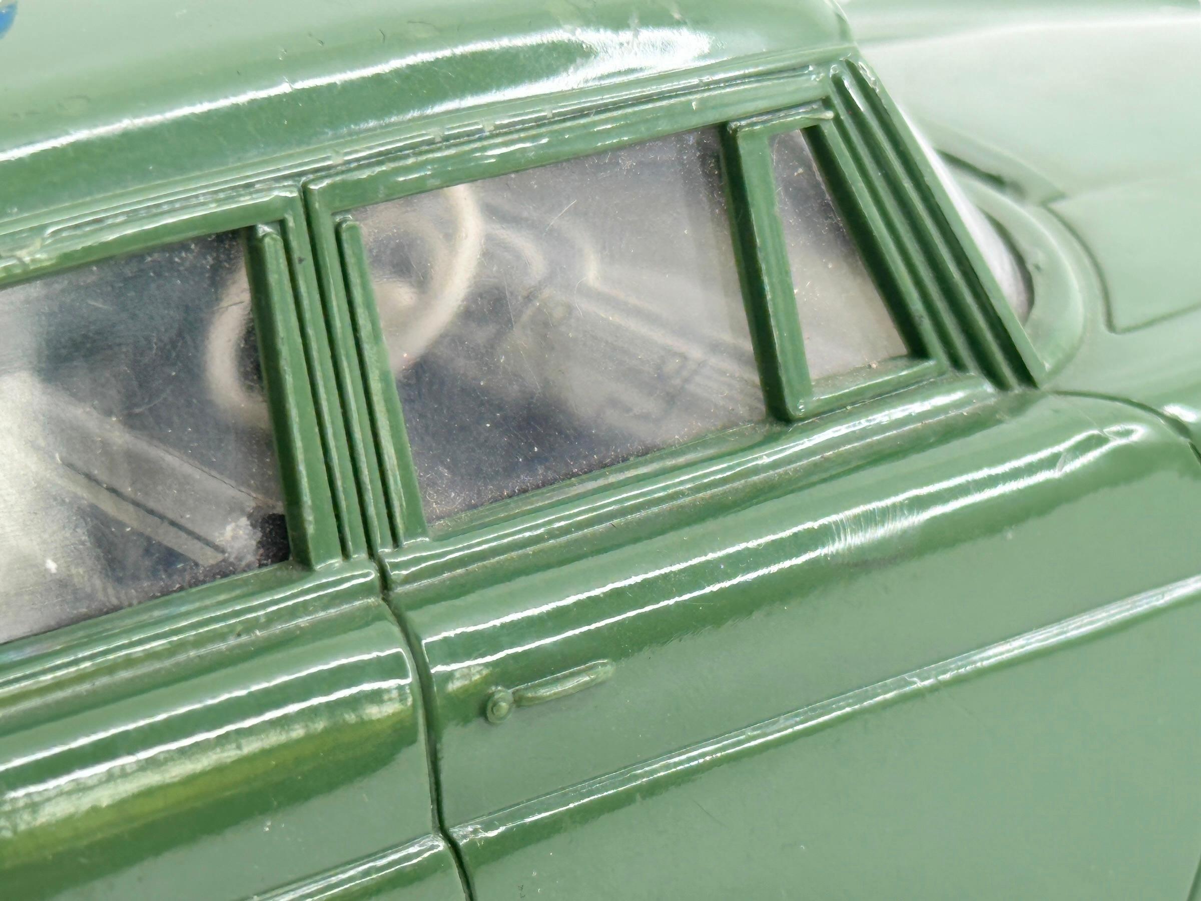 Tin Plastic Gama Mercedes Benz Friction Toy Car Vintage Germany 1960s 2