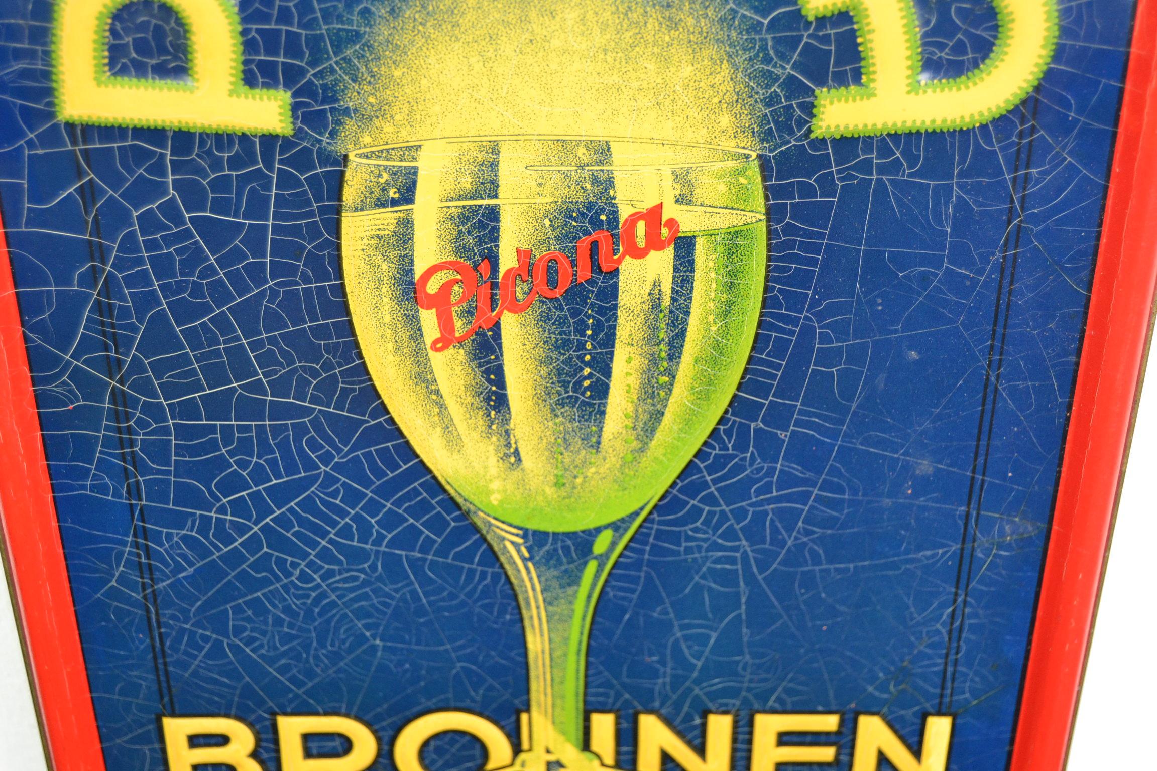 Tin Sign Lemonade, 1930s, Belgium 1