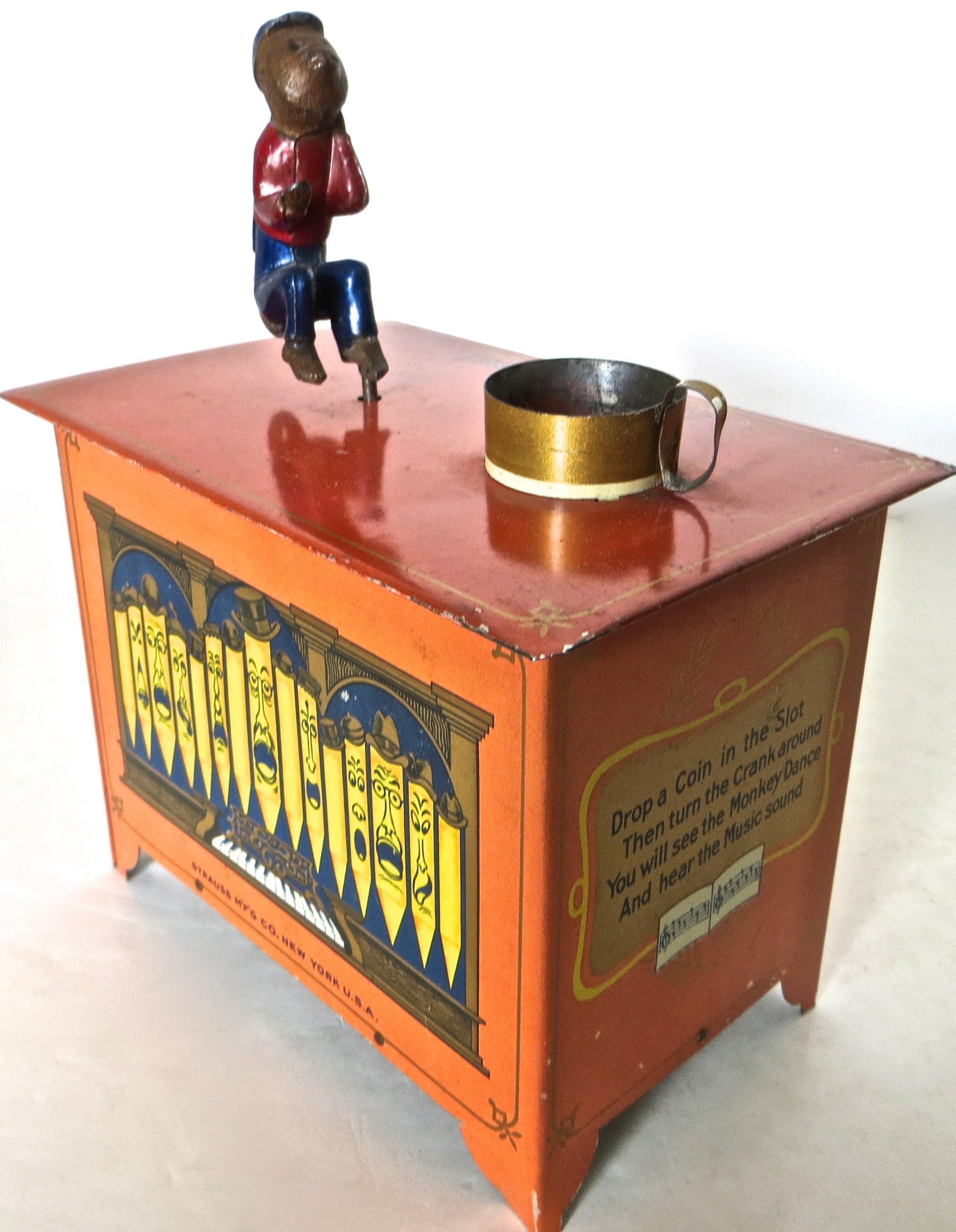 Tin Toy Mechanical Bank Collection '55 Banks', circa 1888 through 1930s 3