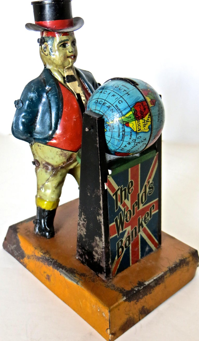 Tin Toy Mechanical Bank Collection '55 Banks', circa 1888 through 1930s For Sale at 1stDibs