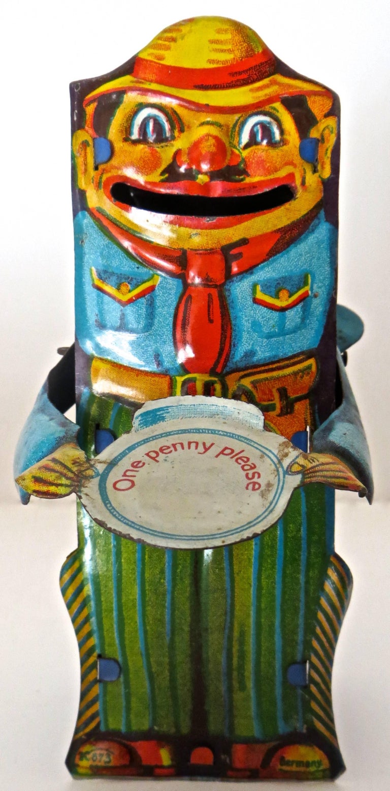 Tin Toy Mechanical Bank Collection '55 Banks', circa 1888 through 1930s For Sale at 1stdibs