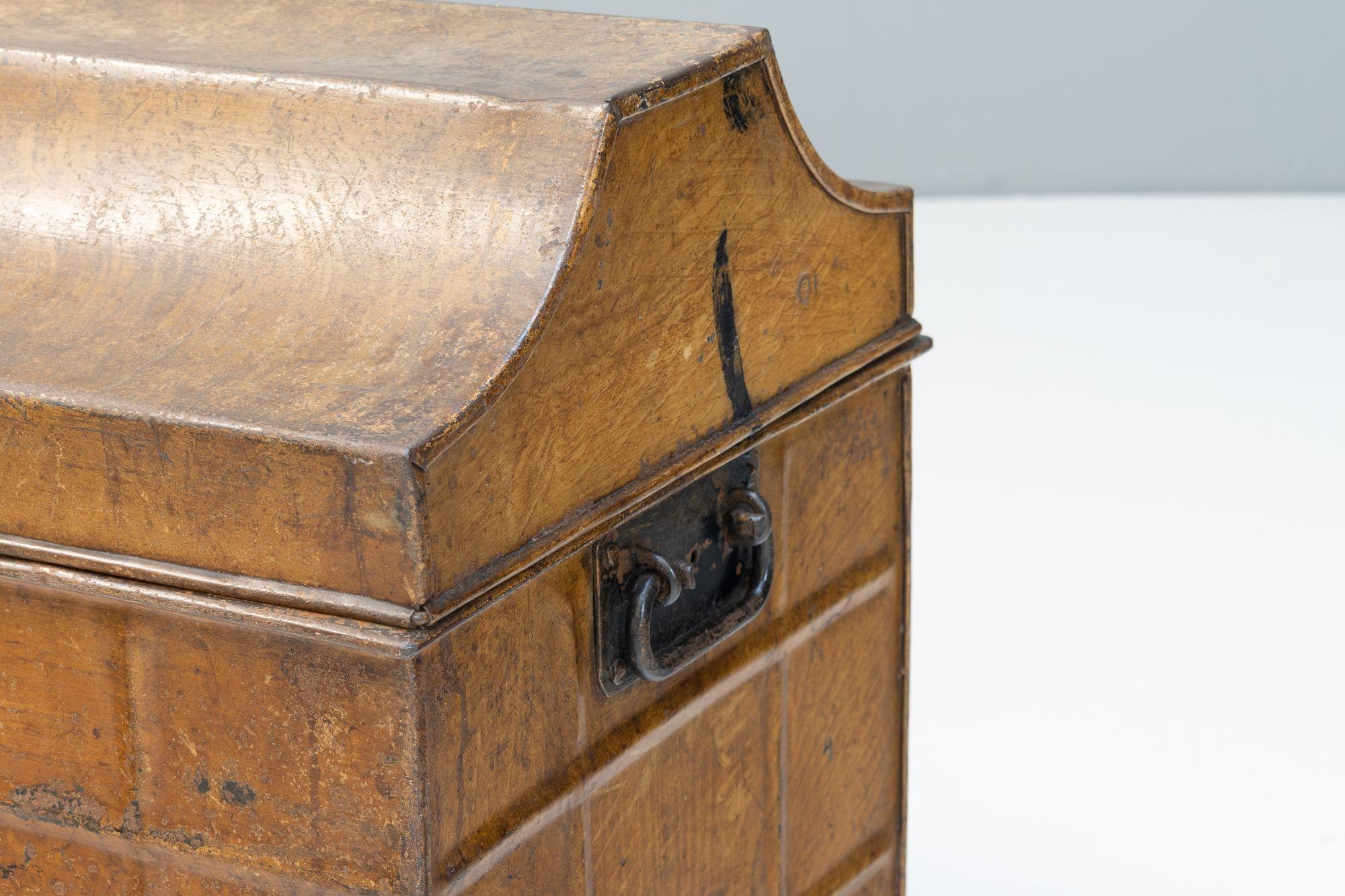 Tin Trunk For Sale 1