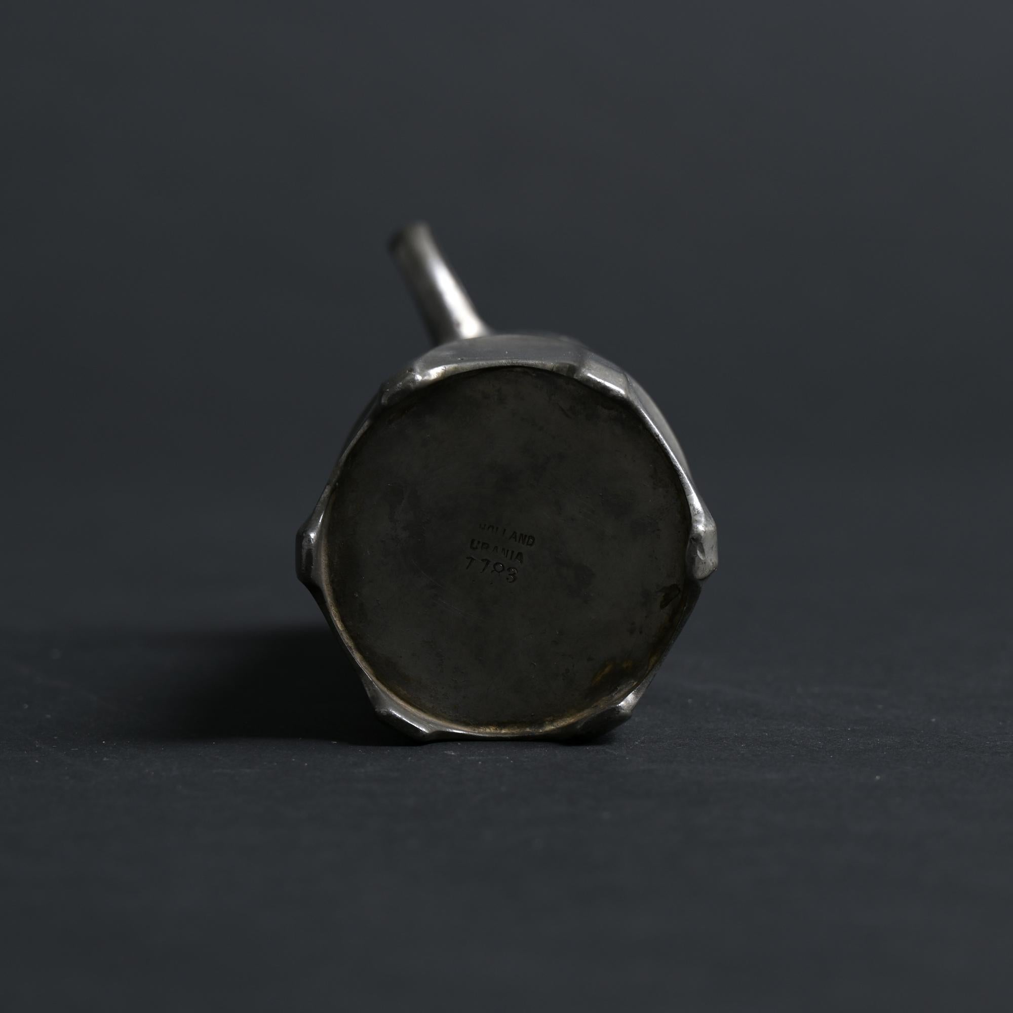 Tin Urania Vase by Friedrich Adler en vente 5