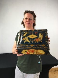 Tin with Angels, Cupids, Marquis and Marquise