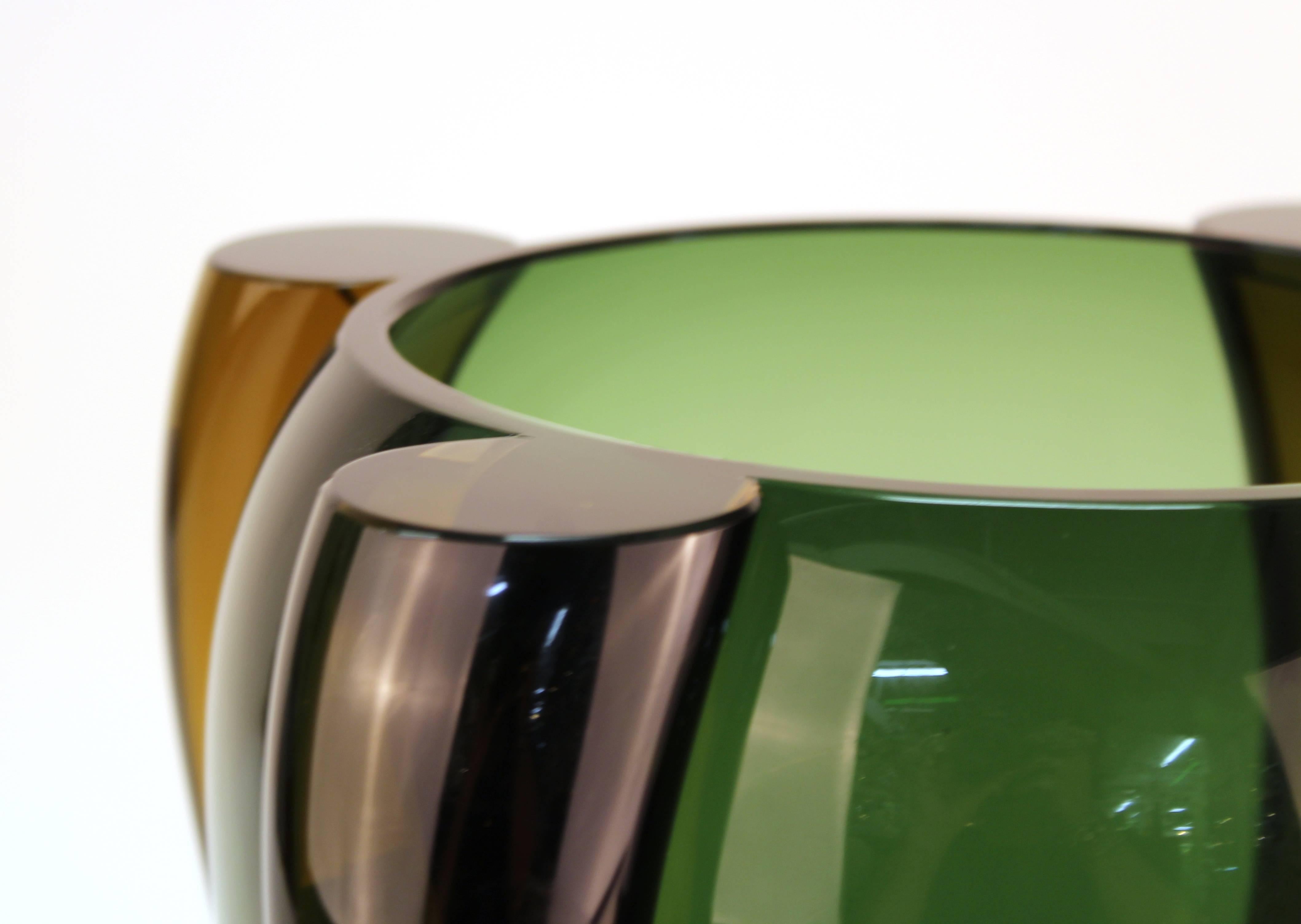 Tina Aufiero for Venini Murano Glass Vase 1