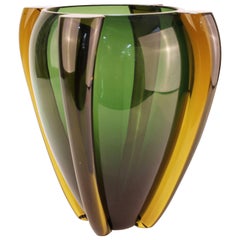 Tina Aufiero für Venini Vase aus Muranoglas