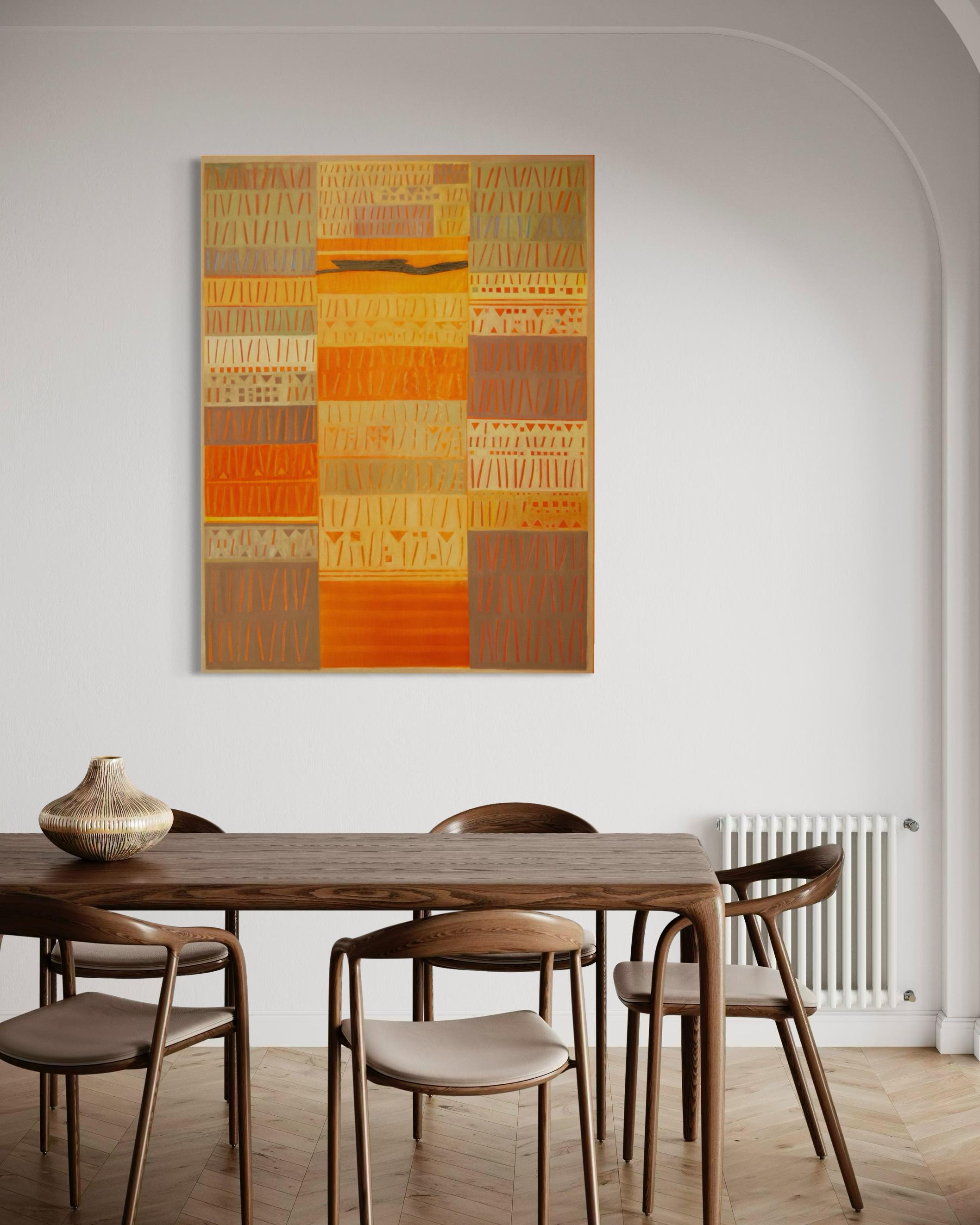 Mente del deserto - Quadro astratto di grandi dimensioni in vendita 2