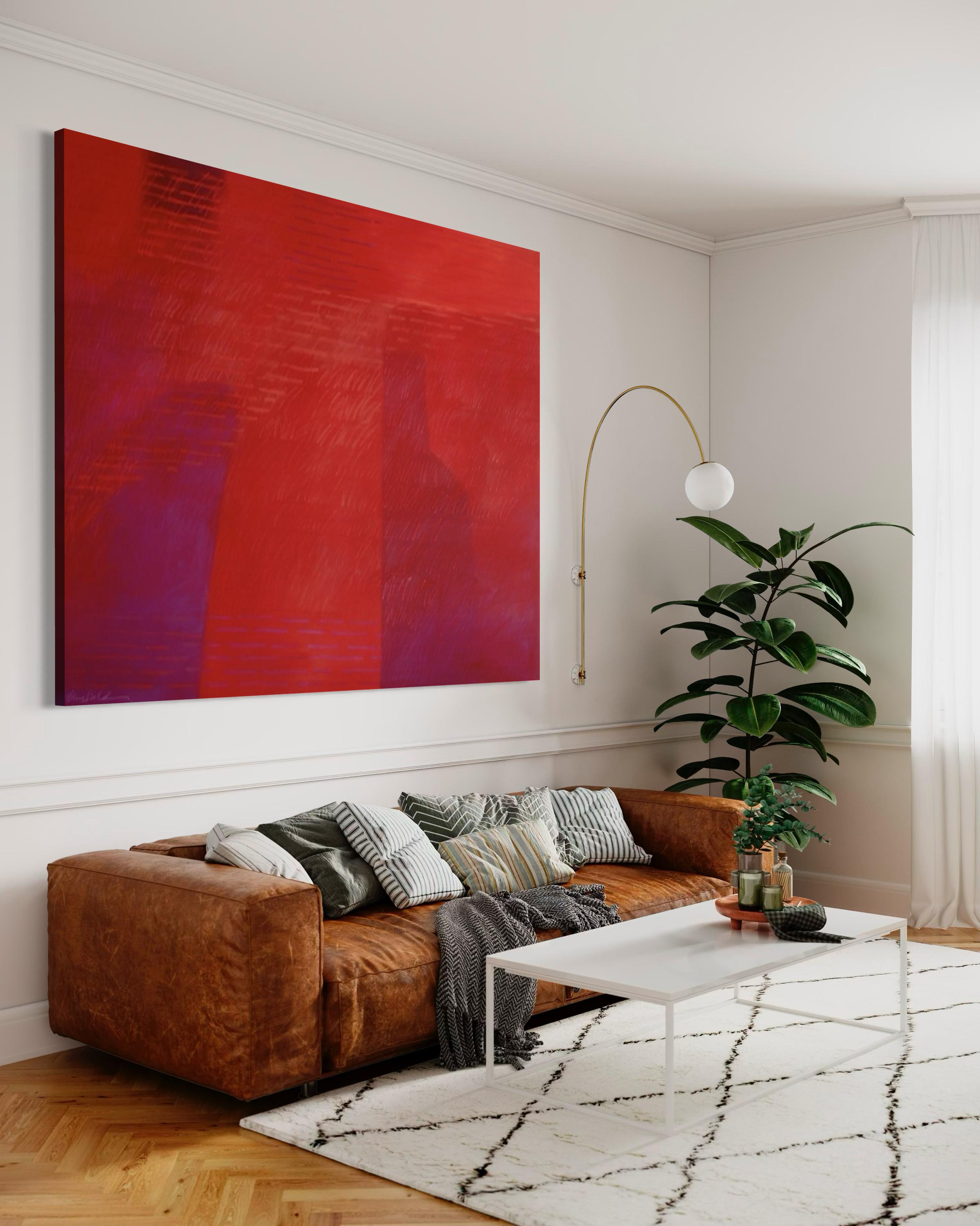 Story du vendeur - Grande peinture abstraite en vente 1