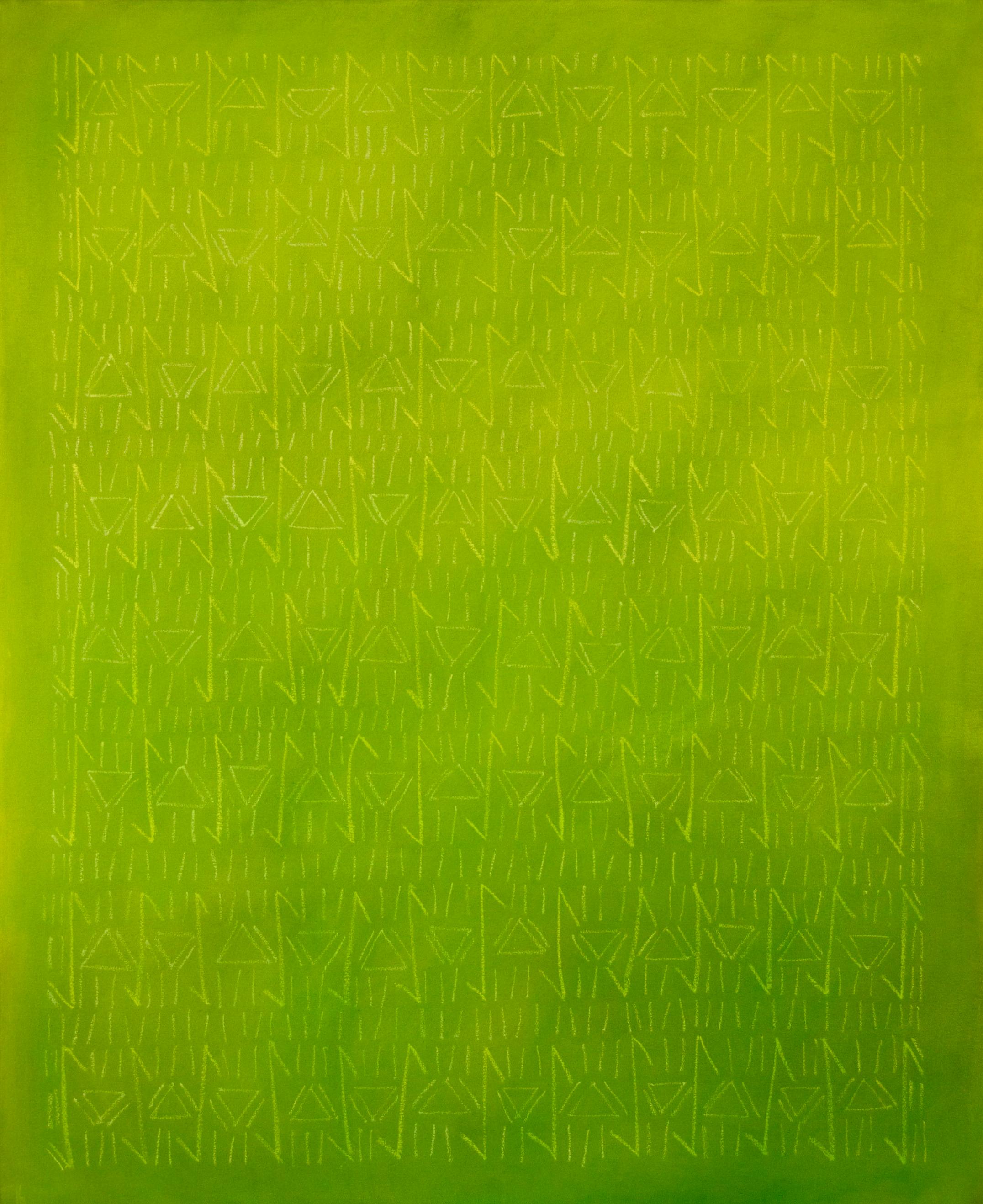 Festa di Primavera - Quadro astratto di grandi dimensioni - Mixed Media Art di Tina Bluefield