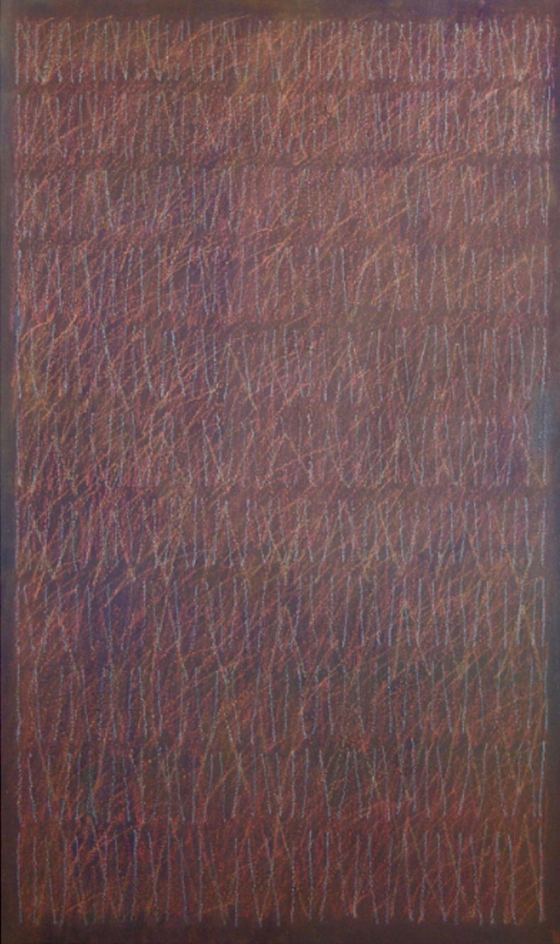 Tina Bluefield Abstract Painting - Tinder II