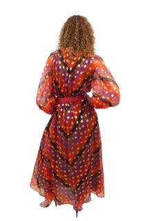 Tina Leser 1960's Metallic Dress