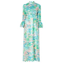 Vintage Tina Leser, Floral print dress, circa 1966