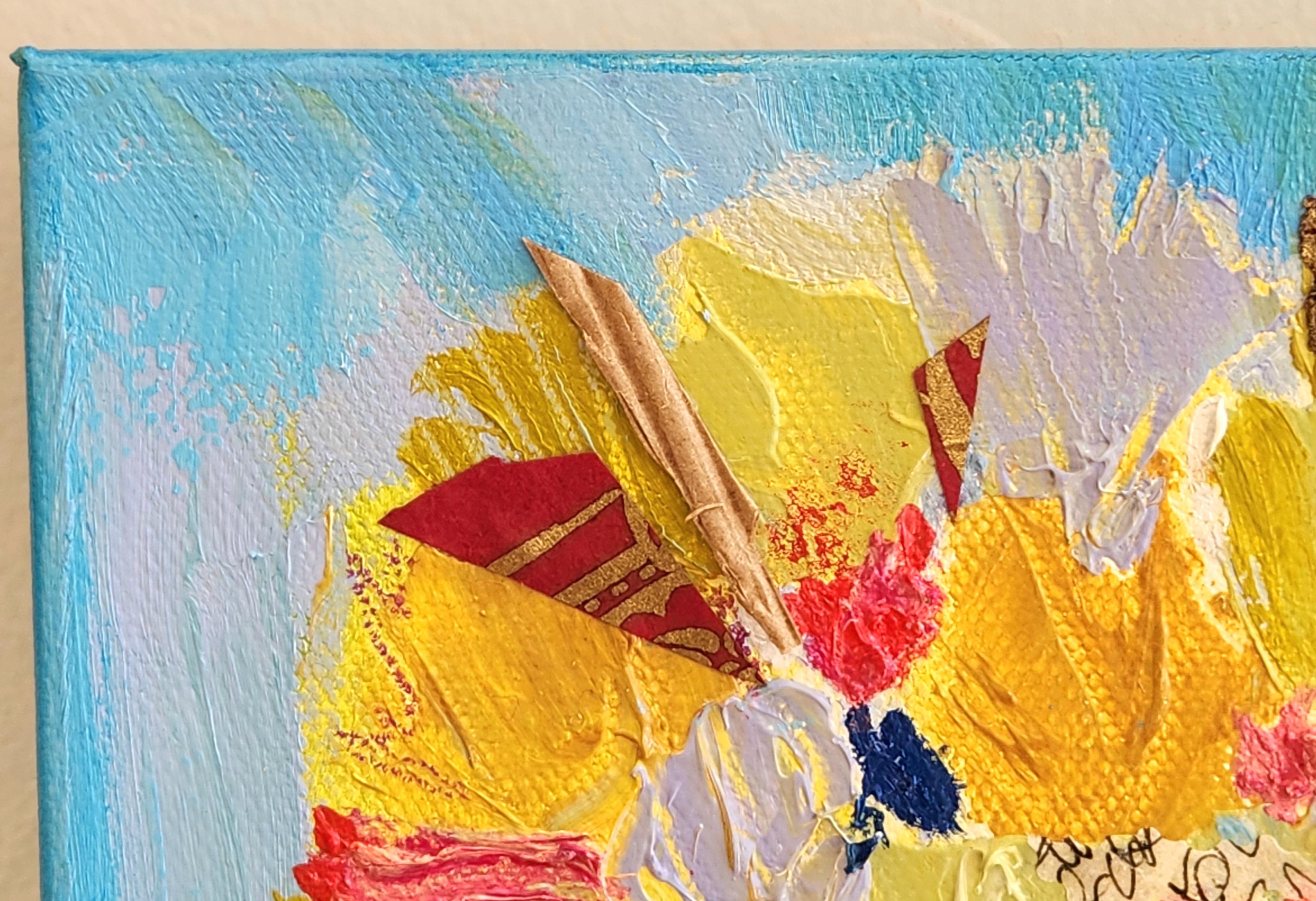 Pittura a olio su tela -- Una benedizione - Painting di Tina Lincer