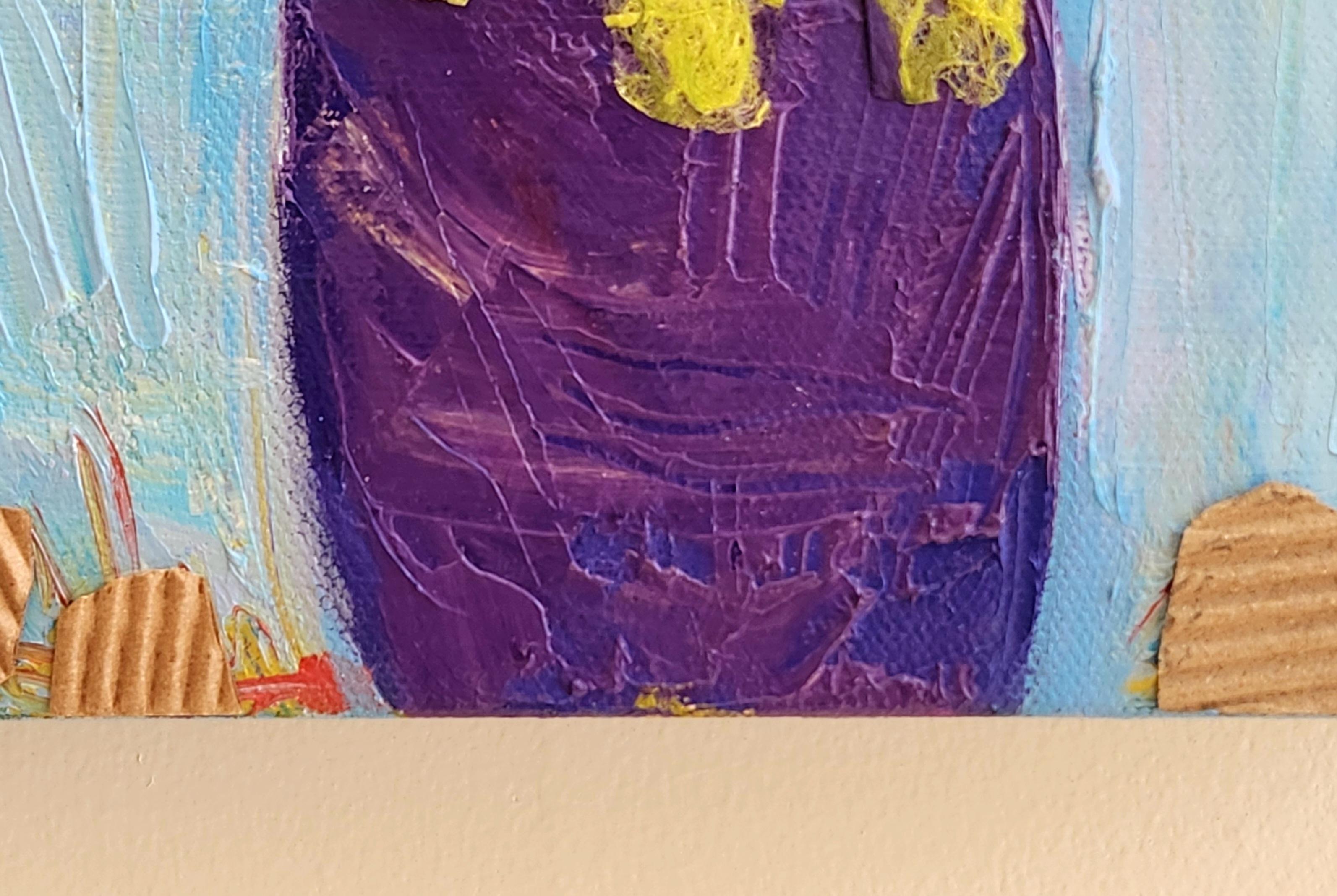 Pittura a olio su tela -- Una benedizione in vendita 3