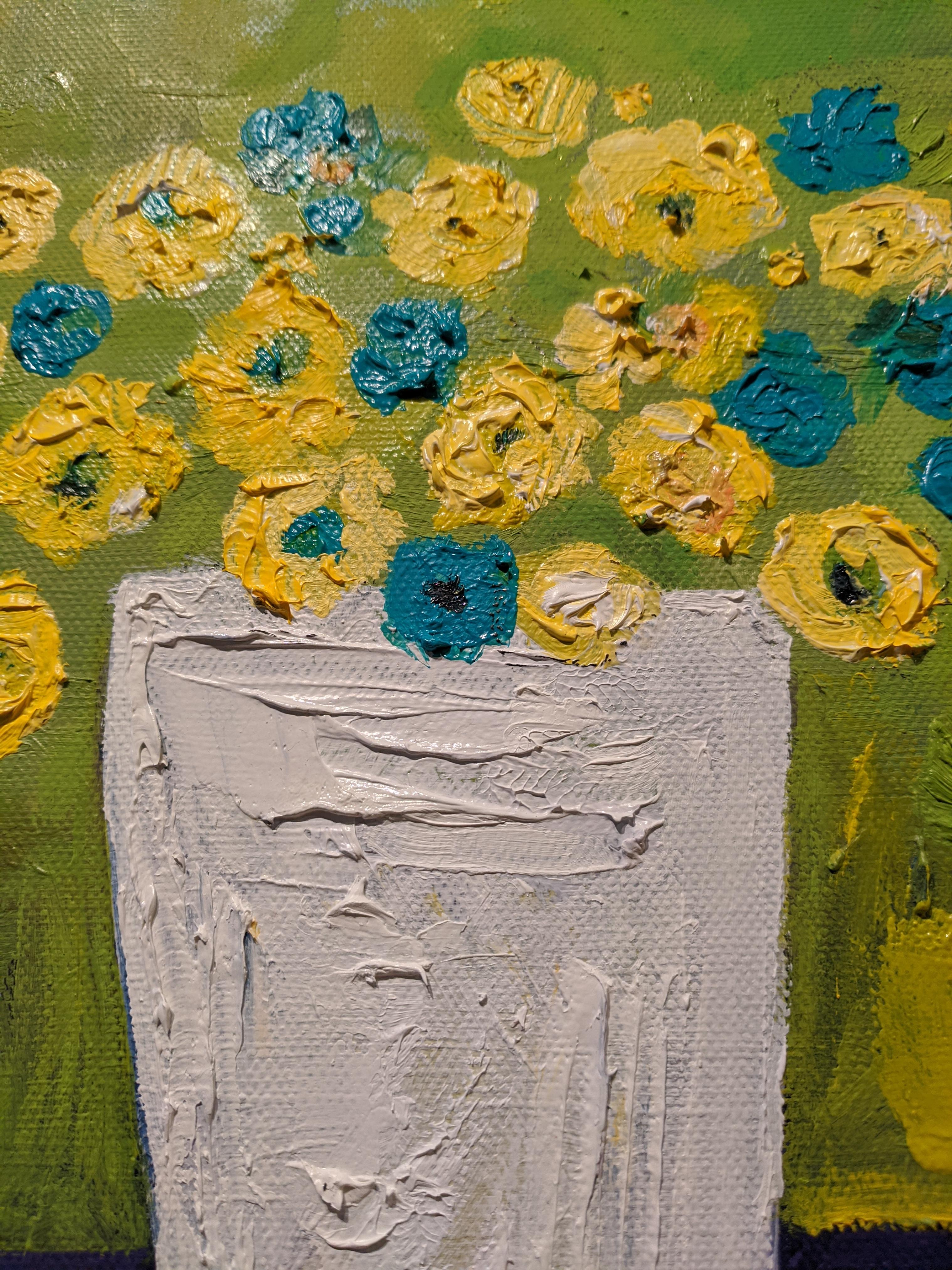 Still-life Painting on Canvas - Tuesday's Bouquet For Sale 1