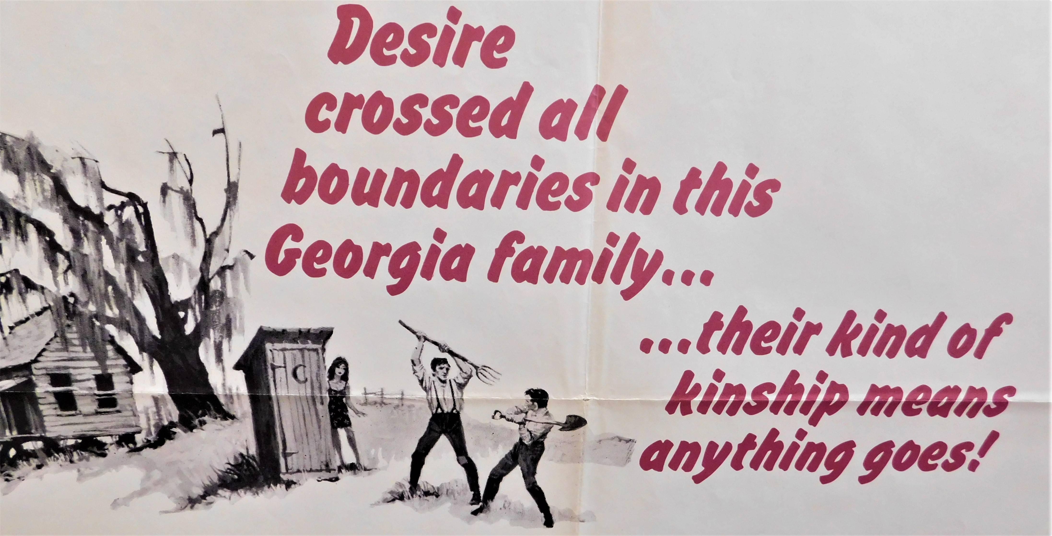 Tina Louis Stars dans « God's Little Acre » 1967 Affiche de film vintage en vente 1