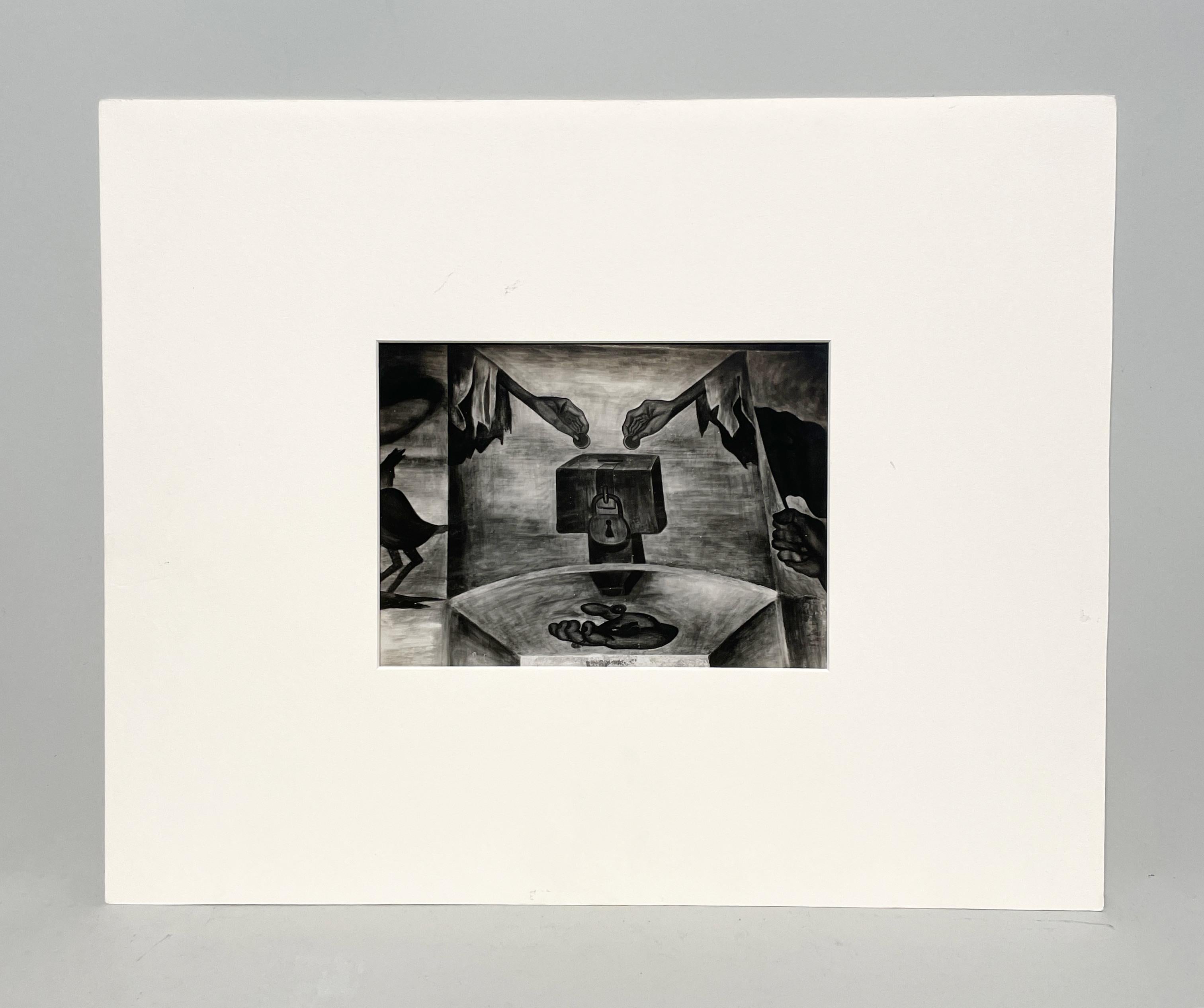 1920's Gelatin Silver Print by Tina Modotti of a Mural Fresco by Diego Rivera For Sale 1