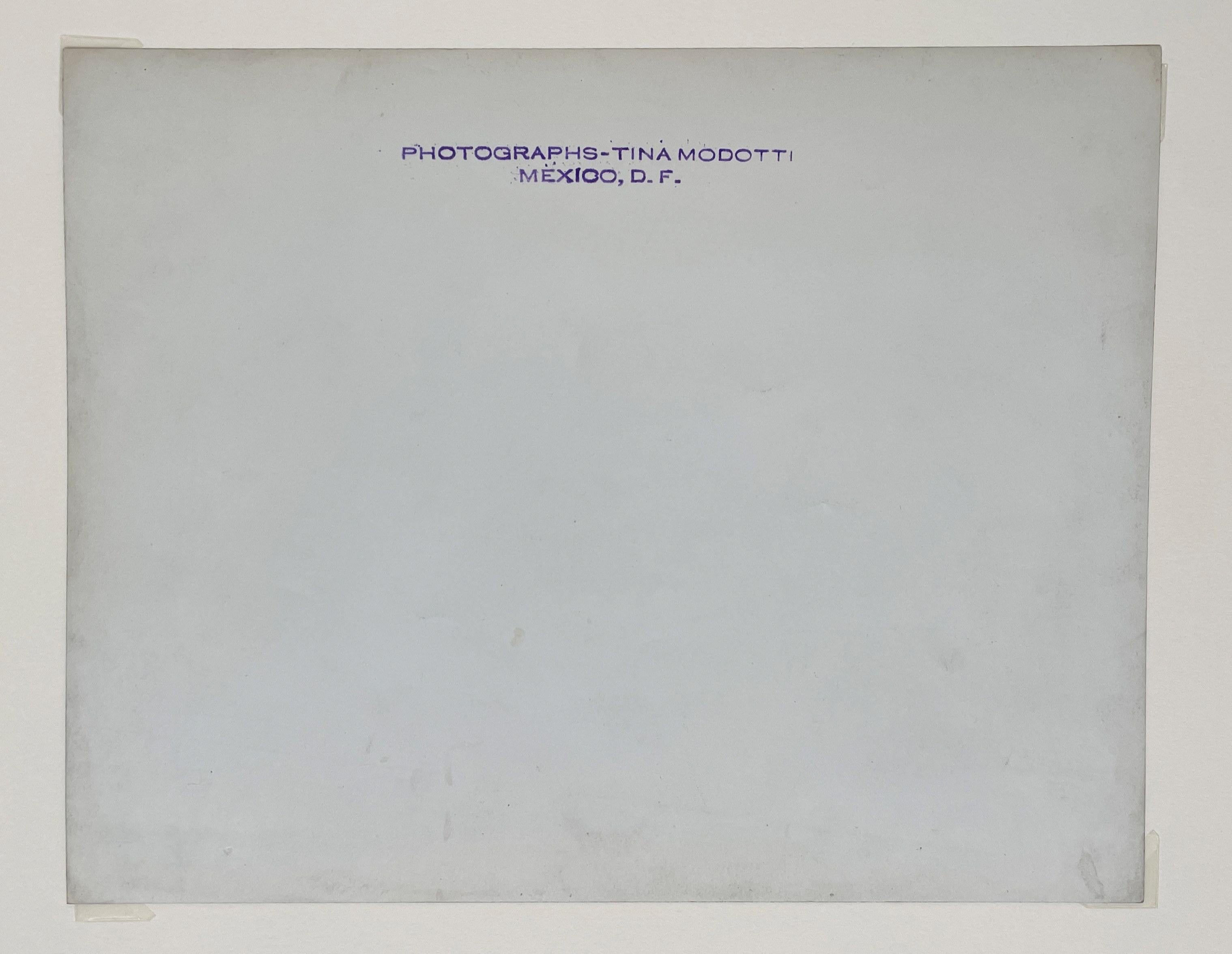 1920's Gelatin Silver Print by Tina Modotti of a Mural Fresco by Diego Rivera For Sale 8