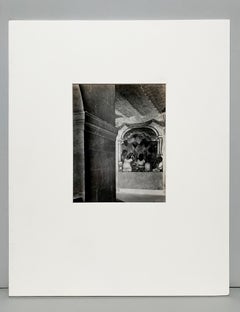 Tirage gélatino-argentique des années 1920 par Tina Modotti de Diego Rivera Fresco