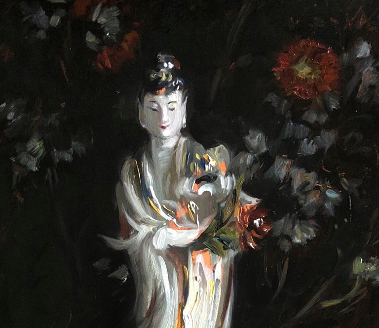 Tina Orsolic Dalessio Zen , Oil Painting, European Artist , Still